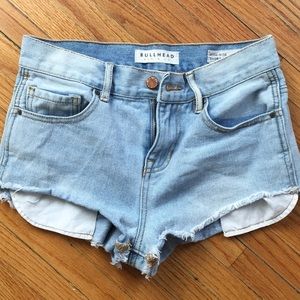 Bull Head High Waisted booty shorts